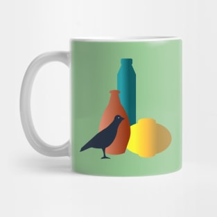 Mid Century Bird Mug